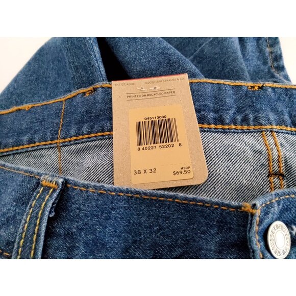 Livi's 511 Slim Fit Jeans New W/T  Blue Men's Size 38x32 MSRP 511-2417 - Picture 7 of 16